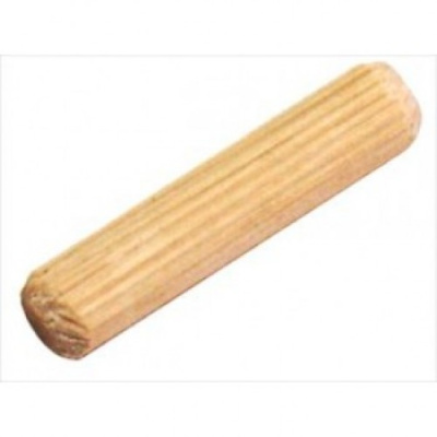 Шкант 8*60мм с насечкой , буковый (1000 шт)